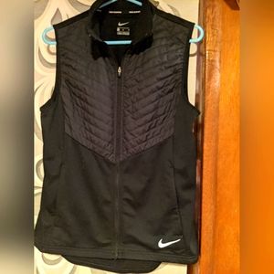 Nike women's running black vest